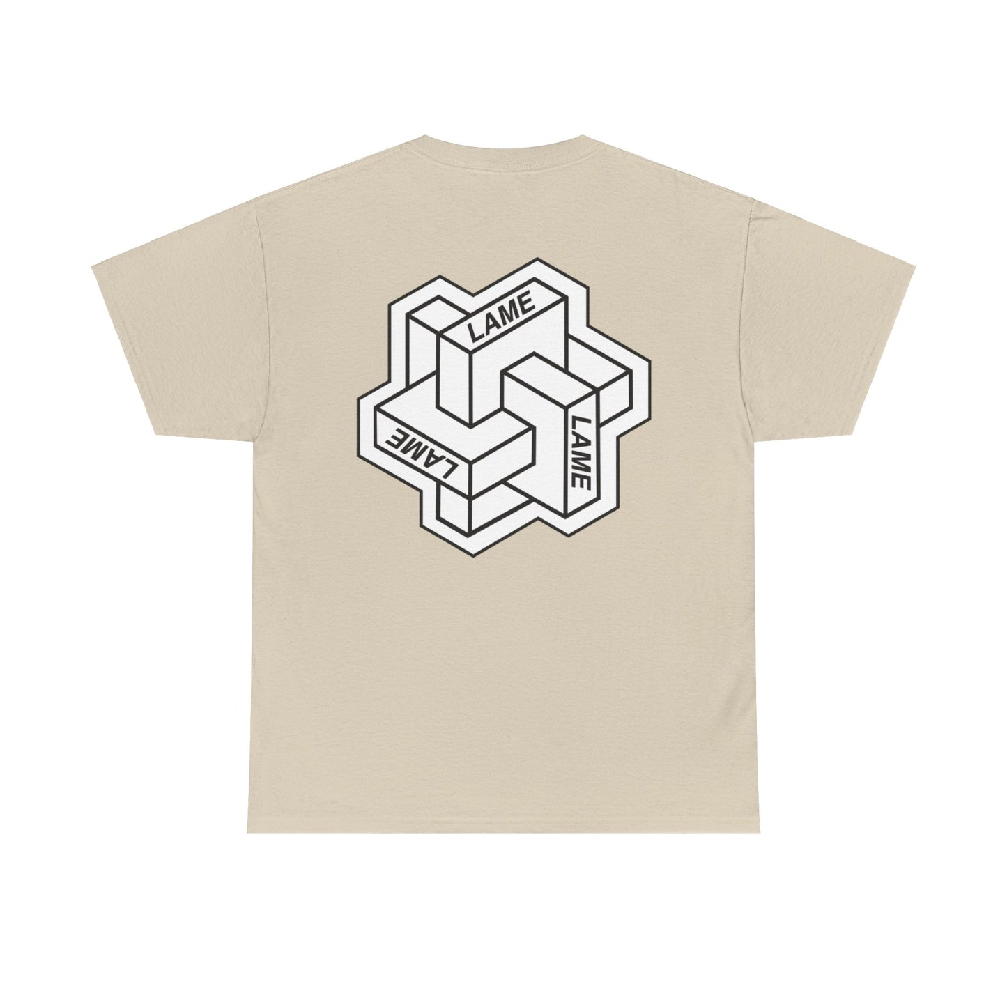 LAME CUBE TEE