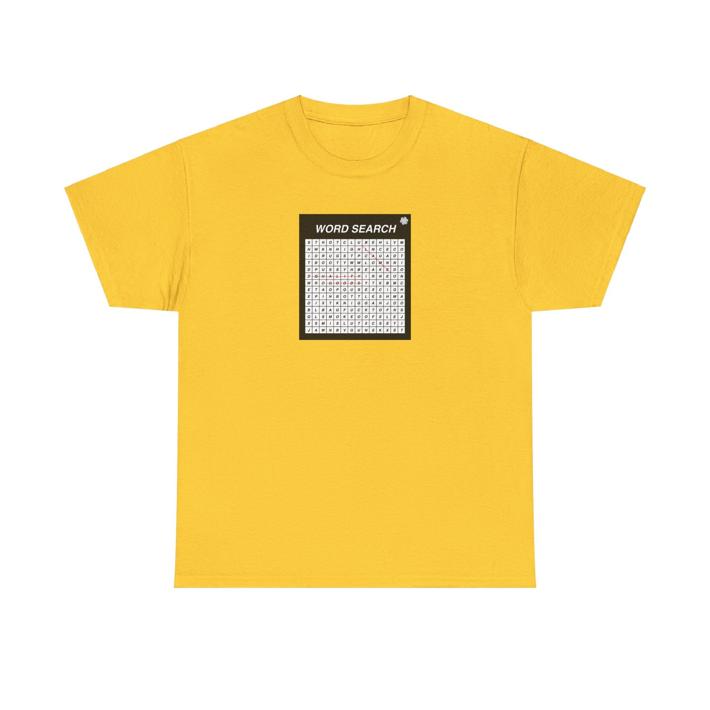 LAME WORD SEARCH TEE