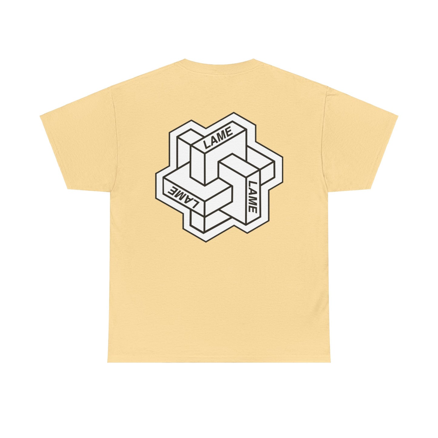 LAME CUBE TEE